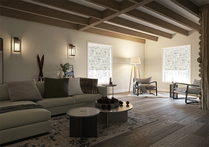 Voyage, Parchment - Twist&Fit Roller Blind - Image 7